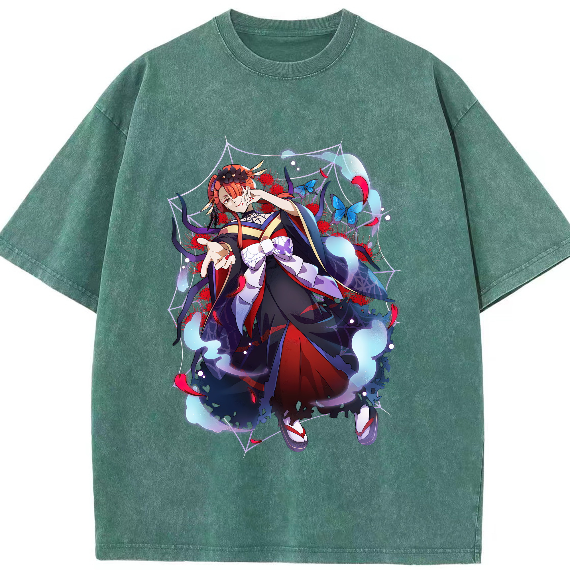 （画像用） 文豪ストレイドッグス Bungo Stray Dogs 綿100% ヴィンテージ風 半袖Tシャツ（フロントプリント）